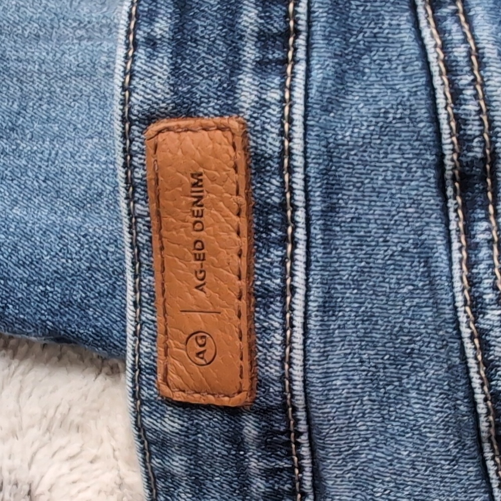 AG Adriano Goldschmied Mari Mid-Rise Slim Straight Jeans - Picture 9 of 14